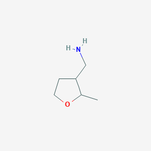(2-Methyloxolan-3-yl)methanamine