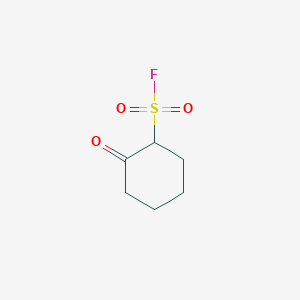 molecular formula C6H9FO3S B2733211 2-Oxocyclohexane-1-sulfonyl fluoride CAS No. 2137643-56-0