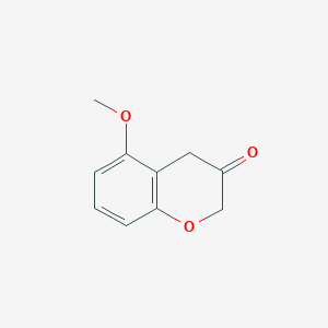 molecular formula C10H10O3 B027333 5-Methoxy-3-Chromanone CAS No. 109140-20-7