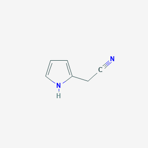 B2733474 2-(1H-pyrrol-2-yl)acetonitrile CAS No. 50551-29-6