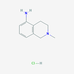 2-Methyl-1,2,3,4-tetrahydroisoquinolin-5-amine hydrochloride