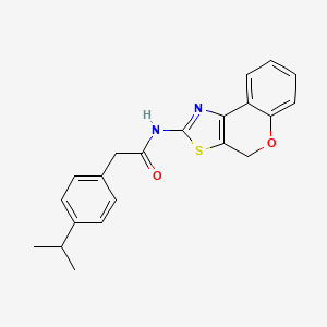 N-(4H-chromeno[4,3-d]thiazol-2-yl)-2-(4-isopropylphenyl)acetamide