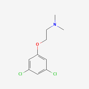 molecular formula C10H13Cl2NO B2733697 N-[2-(3,5-dichlorophenoxy)ethyl]-N,N-dimethylamine CAS No. 866043-05-2