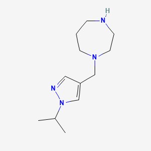 1-{[1-(propan-2-yl)-1H-pyrazol-4-yl]methyl}-1,4-diazepane