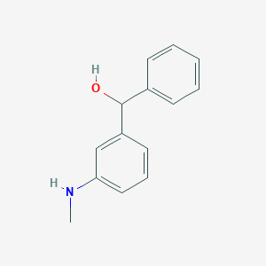 [3-(Methylamino)phenyl]-phenylmethanol