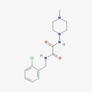 N1-(2-chlorobenzyl)-N2-(4-methylpiperazin-1-yl)oxalamide