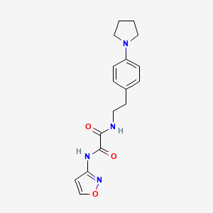 N1-(isoxazol-3-yl)-N2-(4-(pyrrolidin-1-yl)phenethyl)oxalamide