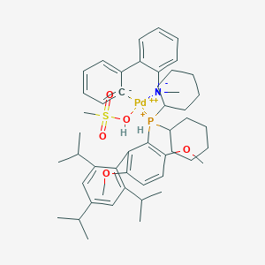 molecular formula C49H69NO5PPdS- B2733968 BrettPhosPdG4 CAS No. 1599466-83-7