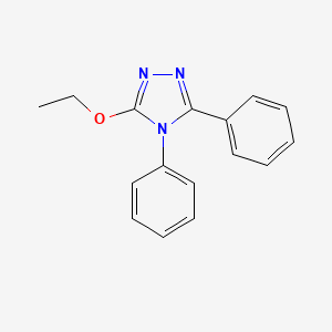 molecular formula C16H15N3O B2733971 3-乙氧基-4,5-二苯基-4H-1,2,4-三唑 CAS No. 1087792-40-2