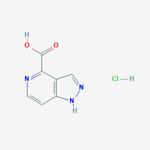 1H-Pyrazolo[4,3-c]pyridine-4-carboxylic acid;hydrochloride