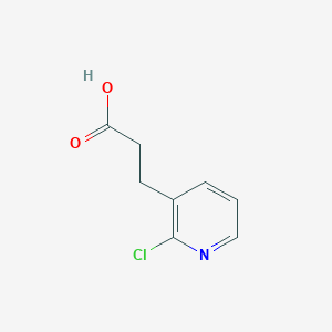 B2734065 3-(2-Chloropyridin-3-yl)propanoic acid CAS No. 1256822-91-9