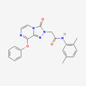 N-(2,5-dimethylphenyl)-2-(3-oxo-8-phenoxy-[1,2,4]triazolo[4,3-a]pyrazin-2(3H)-yl)acetamide
