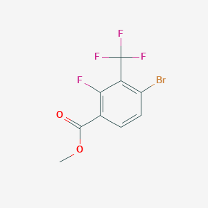 Methyl 4-bromo-2-fluoro-3-(trifluoromethyl)benzoate