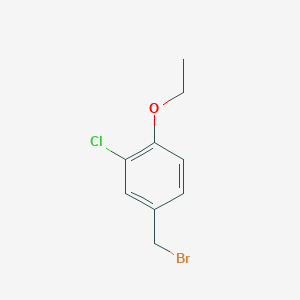 4-Bromomethyl-2-chloro-1-ethoxybenzene