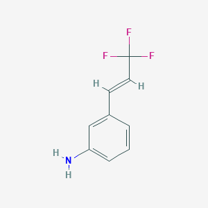 3-(3,3,3-Trifluoroprop-1-en-1-yl)aniline