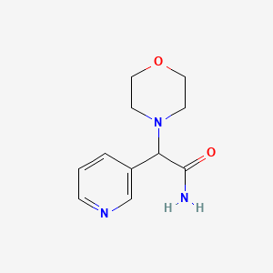 2-Morpholin-4-yl-2-pyridin-3-ylacetamide