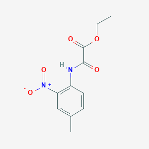 Ethyl [(4-methyl-2-nitrophenyl)amino](oxo)acetate