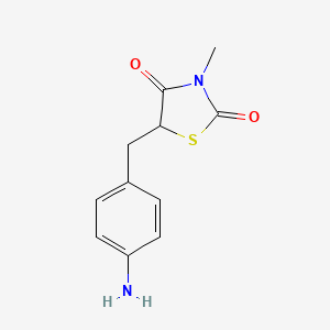 5-(4-Aminobenzyl)-3-methyl-1,3-thiazolane-2,4-dione