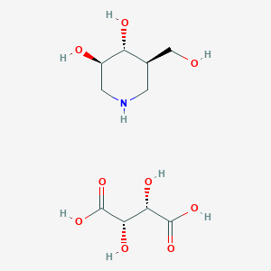 B2734166 Isofagomine D-Tartrate CAS No. 90980-78-2; 957230-65-8