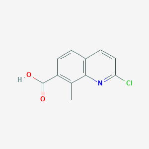 2-Chloro-8-methylquinoline-7-carboxylic acid