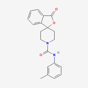 3-oxo-N-(m-tolyl)-3H-spiro[isobenzofuran-1,4'-piperidine]-1'-carboxamide