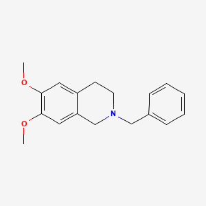 2-Benzyl-6,7-dimethoxy-1,2,3,4-tetrahydroisoquinoline