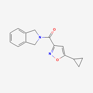(5-Cyclopropylisoxazol-3-yl)(isoindolin-2-yl)methanone