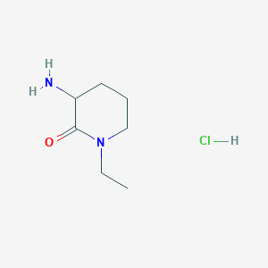 3-Amino-1-ethylpiperidin-2-one hydrochloride