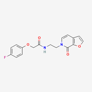 2-(4-fluorophenoxy)-N-(2-(7-oxofuro[2,3-c]pyridin-6(7H)-yl)ethyl)acetamide