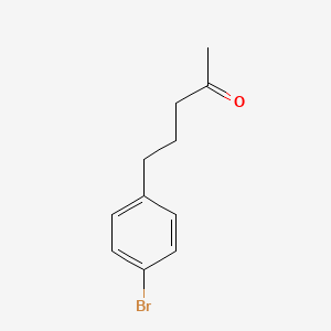 molecular formula C11H13BrO B2734811 5-(4-Bromophenyl)pentan-2-one CAS No. 1225493-45-7