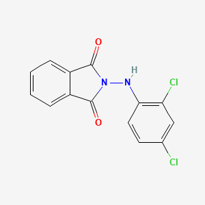 molecular formula C14H8Cl2N2O2 B2734936 2-(2,4-二氯苯氨基)-1H-异吲哚-1,3(2H)-二酮 CAS No. 320422-00-2
