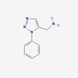 (1-phenyl-1H-1,2,3-triazol-5-yl)methanamine