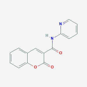 2-oxo-N-(pyridin-2-yl)-2H-chromene-3-carboxamide
