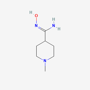 N-Hydroxy-1-methylpiperidine-4-carboximidamide