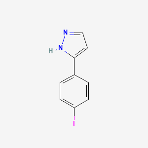 3-(4-iodophenyl)-1H-pyrazole