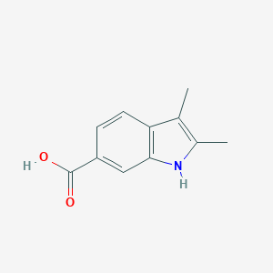 molecular formula C11H11NO2 B027352 2,3-Dimethyl-1H-indole-6-carboxylic acid CAS No. 103986-06-7