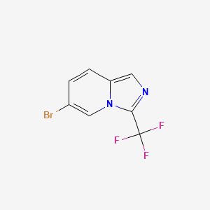 6-Bromo-3-(trifluoromethyl)imidazo[1,5-a]pyridine
