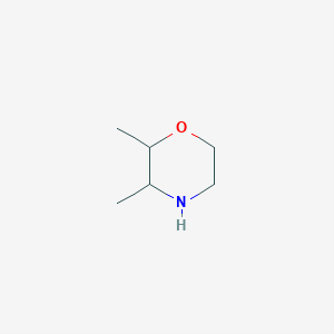 molecular formula C6H13NO B2735255 2,3-Dimethylmorpholine CAS No. 52047-12-8