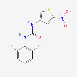 N-(2,6-dichlorophenyl)-N'-(5-nitro-3-thienyl)urea