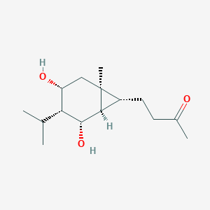 molecular formula C15H26O3 B027353 Echinaxanthol CAS No. 102341-43-5