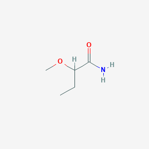 molecular formula C5H11NO2 B2735377 2-Methoxybutanamide CAS No. 854426-11-2