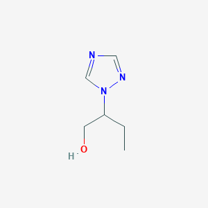 molecular formula C6H11N3O B2735725 2-(1H-1,2,4-triazol-1-yl)butan-1-ol CAS No. 2226182-59-6