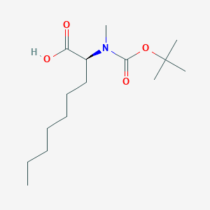 molecular formula C15H29NO4 B2735848 Boc-L-Me2Anon-OH CAS No. 2389078-56-0