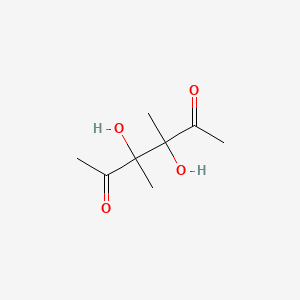 molecular formula C8H14O4 B2735852 3,4-Dihydroxy-3,4-dimethylhexane-2,5-dione CAS No. 28123-56-0