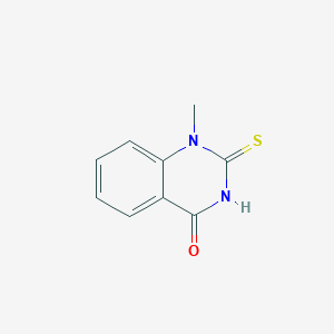 molecular formula C9H8N2OS B273591 2-Mercapto-1-methylquinazolin-4(1H)-one CAS No. 4802-85-1