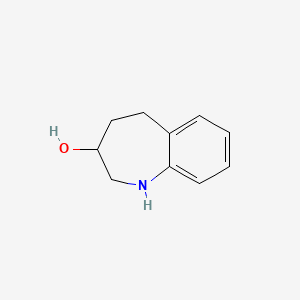 molecular formula C10H13NO B2735913 2,3,4,5-Tetrahydro-1h-1-benzazepin-3-ol CAS No. 933698-97-6