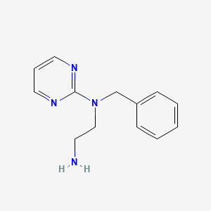 molecular formula C13H16N4 B2735956 n1-Benzyl-n1-(pyrimidin-2-yl)ethane-1,2-diamine CAS No. 1183731-32-9