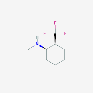 (1R,2S)-N-Methyl-2-(trifluoromethyl)cyclohexan-1-amine