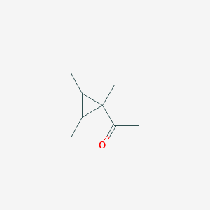 molecular formula C8H14O B027360 1-(1,2,3-Trimethylcyclopropyl)ethanone CAS No. 108507-77-3