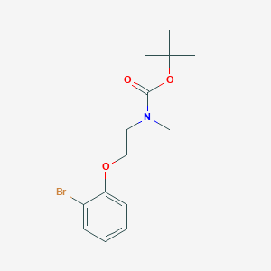 tert-butyl N-[2-(2-bromophenoxy)ethyl]-N-methylcarbamate